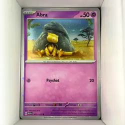 Abra 063/165 Pokemon 151 Holo Promo English - Image 1