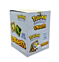 1999 Pokemon Artbox Stickers Series 1 Display Box | Factory Sealed Minor Damage - Image 1