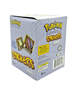 1999 Pokemon Artbox Stickers Series 1 Display Box | Factory Sealed Minor Damage - Image 2