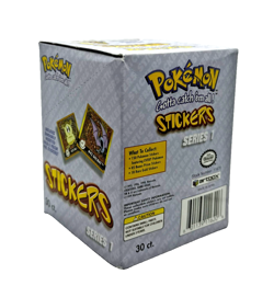1999 Pokemon Artbox Stickers Series 1 Display Box | Factory Sealed Minor Damage - Image 3