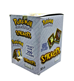 1999 Pokemon Artbox Stickers Series 1 Display Box | Factory Sealed Minor Damage - Image 5