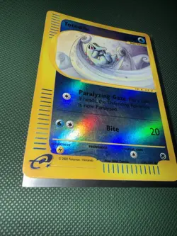 Pokemon TCG Totodile 135/165 Expedition Base Set 2002 Reverse Holo - Image 2