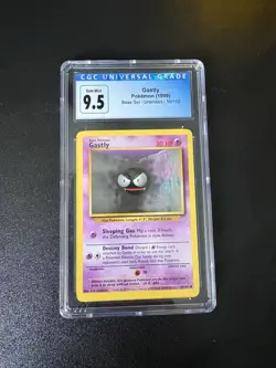 1999 Pokemon Base Set Unlimited - Gastly 50/102 - Gem Mint CGC 9.5 - Image 1