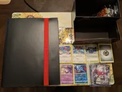 Pokemon TCG Lost Origin 96% + 53% Trainer Partial Set Binder ETB Box & Lot Bulk - Image 1