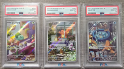 Bulbasaur Charmander Squirtle SVG #050-052 Sequential Japanese PSA 10 Pokemon - Image 1