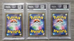 Bulbasaur Charmander Squirtle SVG #050-052 Sequential Japanese PSA 10 Pokemon - Image 2