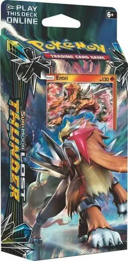 Pokemon TCG Sun & Moon Lost Thunder Blazing Volcano Theme Deck Sealed - Image 1