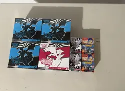 Pokemon TCG Sealed Lot Black Bolt White Flare Surging Sparks Booster Bundle ETB - Image 1