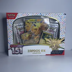 Pokemon 151 Zapdos EX Collection New Sealed TCG - Image 1