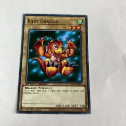 Yugioh Baby Dragon SBC1-ENB09 1st Edition Speed Duel Streets of Battle City - Image 1