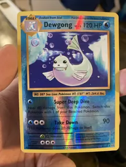 Dewgong 29/108 Reverse Holo Rare XY Evolutions Set Pokemon Card 2016 NM - Image 1