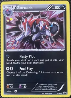 Zoroark BW09 Black & White Promo Holo (See Photos) Pokemon Card - Image 1