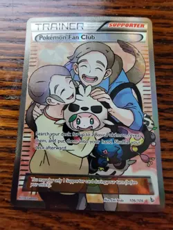 Pokemon Fan Club 106/106 - XY Flashfire - Holo Pokemon Card - LP Condition - Image 1