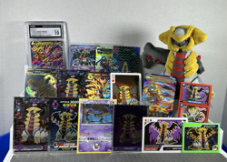 Pokemon Lot of 16 Cards And Stickers All Giratina #487 Giratina Only Pokemon Lot - Image 2