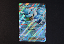 Blastoise ex 009/165 Holo Shiny Pokemon Card Scarlet Violet 151 2023 NEAR MINT - Image 1