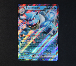 Blastoise ex 009/165 Holo Shiny Pokemon Card Scarlet Violet 151 2023 NEAR MINT - Image 3