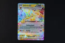 Jolteon ex 030/131 Holo Shiny Pokemon Card Prismatic Evolutions 2025 NEAR MINT - Image 1
