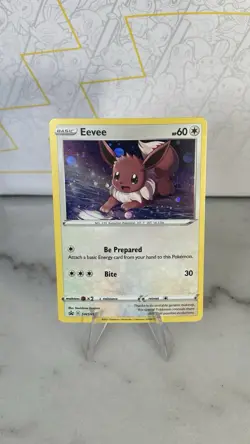 Eevee - SWSH127 - Pokemon Sword & Shield Promo Ultra Rare Holo Card NM - Image 1
