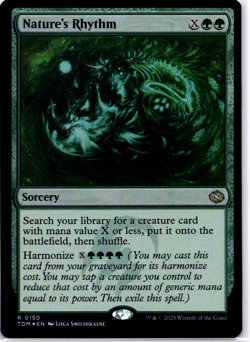 Nature's Rhythm FOIL NM MTG - Image 1