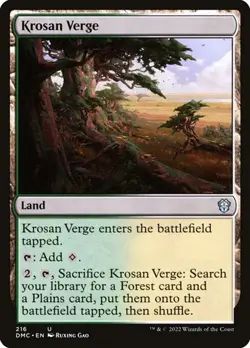 2x Krosan Verge DMC NM MTG - Image 1