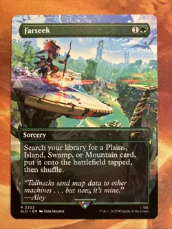 MTG Borderless Farseek Secret Lair: X Horizon: Into the Forbidden West! - Image 1