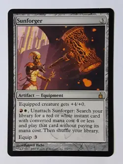 Sunforger Ravnica Magic the Gathering mtg x1 - Image 1