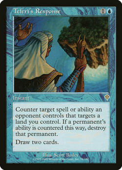 mtg magic Teferi's Response invasion ENGLISH Reponse selon Tefeiri - Image 1