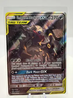 (NM) Umbreon & Darkrai GX SM241 Sm Holo 2021 Pokemon - Image 1