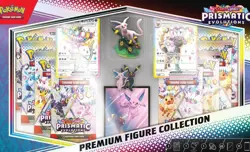 Pokemon TCG Scarlet and Violet Prismatic Evolutions Premium Figure Collection. - Image 1