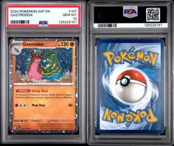 2024 POKEMON SSP EN-SURGING SPARKS #107 GASTRODON GEM MINT PSA 10 POP 7 RARE - Image 3
