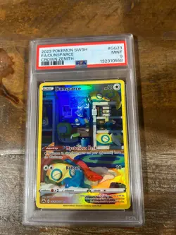POKEMON 2023 Crown Zenith Full Art DUNSPARCE #GG23 PSA 9 Mint RARE - Image 1