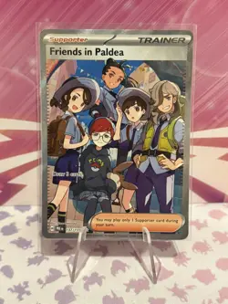 Pokemon TCG Prismatic Evolutions: Friends in Paldea Ultra Rare 137/131 - Image 1