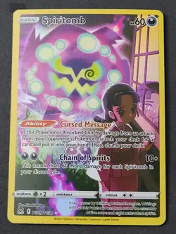 Spiritomb TG09 NM Ultra Rare Lost Origin Trainer Gallery Pokemon TCG - Image 1