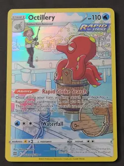 Octillery TG03 NM Ultra Rare Brilliant Stars Trainer Gallery Pokemon TCG - Image 1