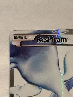Pokemon Reshiram 113/114 and Zekrom 114/114 Black and White Holo Full Art -MP - Image 2