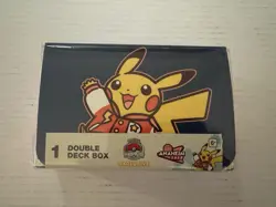 Pokemon Center Exclusive Anaheim Worlds 2025 - Varsity Pikachu Double Deck Box - Image 1