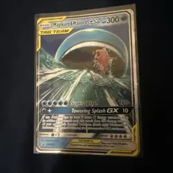 FREE FAST SHIPPING Pokemon TCG Magikarp Wailord GX Tag Team SM166 LP+/NM - Image 1