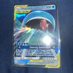FREE FAST SHIPPING Pokemon TCG Magikarp Wailord GX Tag Team SM166 LP+/NM - Image 3