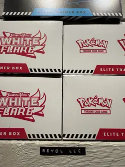 [Lot of 6] Pokemon TCG Black Bolt & White Flare Elite Trainer Box ETB NEW SEALED - Image 4
