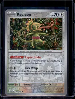Kecleon SV08: Surging Sparks Pokemon 150/191 Reverse Holo NM+ - Image 1