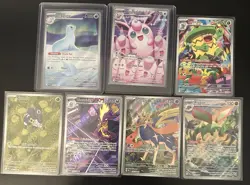 Pokemon TCG Phantasmal Flames Illustration Rare Lot Of 7 - Image 1