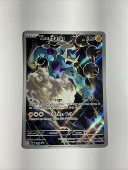 Thundurus #209 Black Star Promo ETB Black Bolt English Pokemon - Image 1
