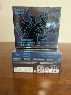 Phantasmal Flames Pokemon Center Elite Trainer Box (Exclusive), Lot of 2 - Image 5