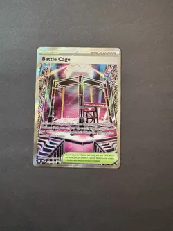 Battle Cage 116/094 ENGLISH Full Art - Pokemon TCG Phantasmal Flames - Image 1