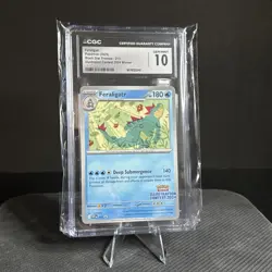2025 Pokemon SVP EN Illustration Contest 2024 #213 Feraligatr CGC 10 GEM MINT - Image 1