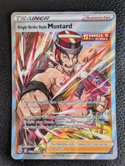 Single Strike Style Mustard - TG28/TG30 Brilliant Stars Pokemon Trainer Gallery - Image 1
