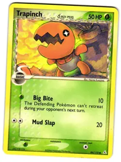 Pokemon Holon Phantoms Trapinch (Delta Species) #084/110 LP Common - Image 1