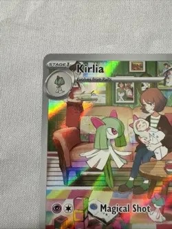 Pokemon TCG Kirlia Illustration Rare Scarlet & Violet 212/198 English Full Art - Image 2