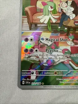 Pokemon TCG Kirlia Illustration Rare Scarlet & Violet 212/198 English Full Art - Image 5