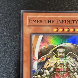 Yugioh Emes The Infinity DBT-EN001 Super Rare NM - Image 2